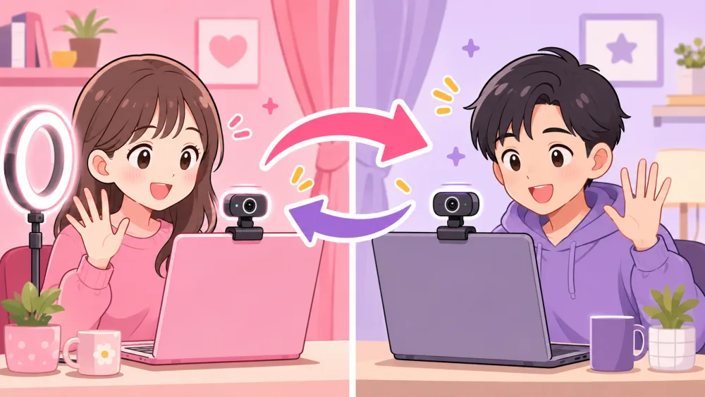 双方向チャット